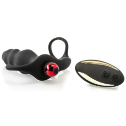 zenn Cockring - Plug vibrant Intense Vibration 10 x 3.8cm